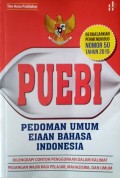 PUEBI : Pedoman Umum Ejaan Bahasa Indonesia